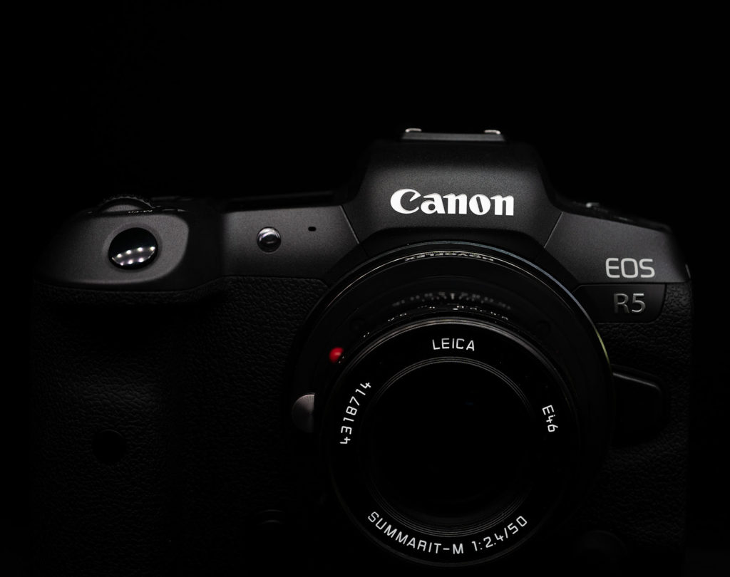 Leica and canon R5